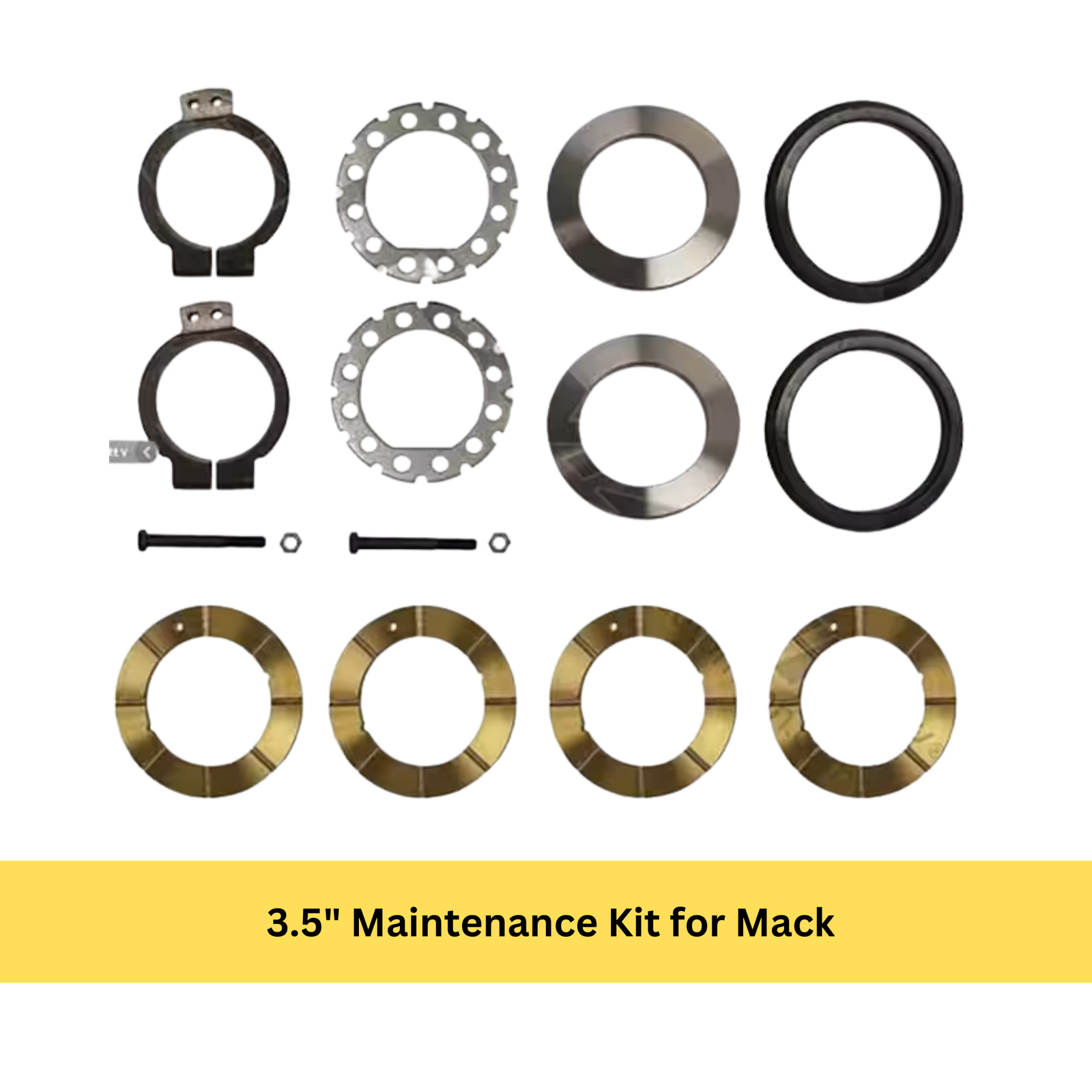 Suspension Trunnion Maintenance Service Kit 3.5"for Mack