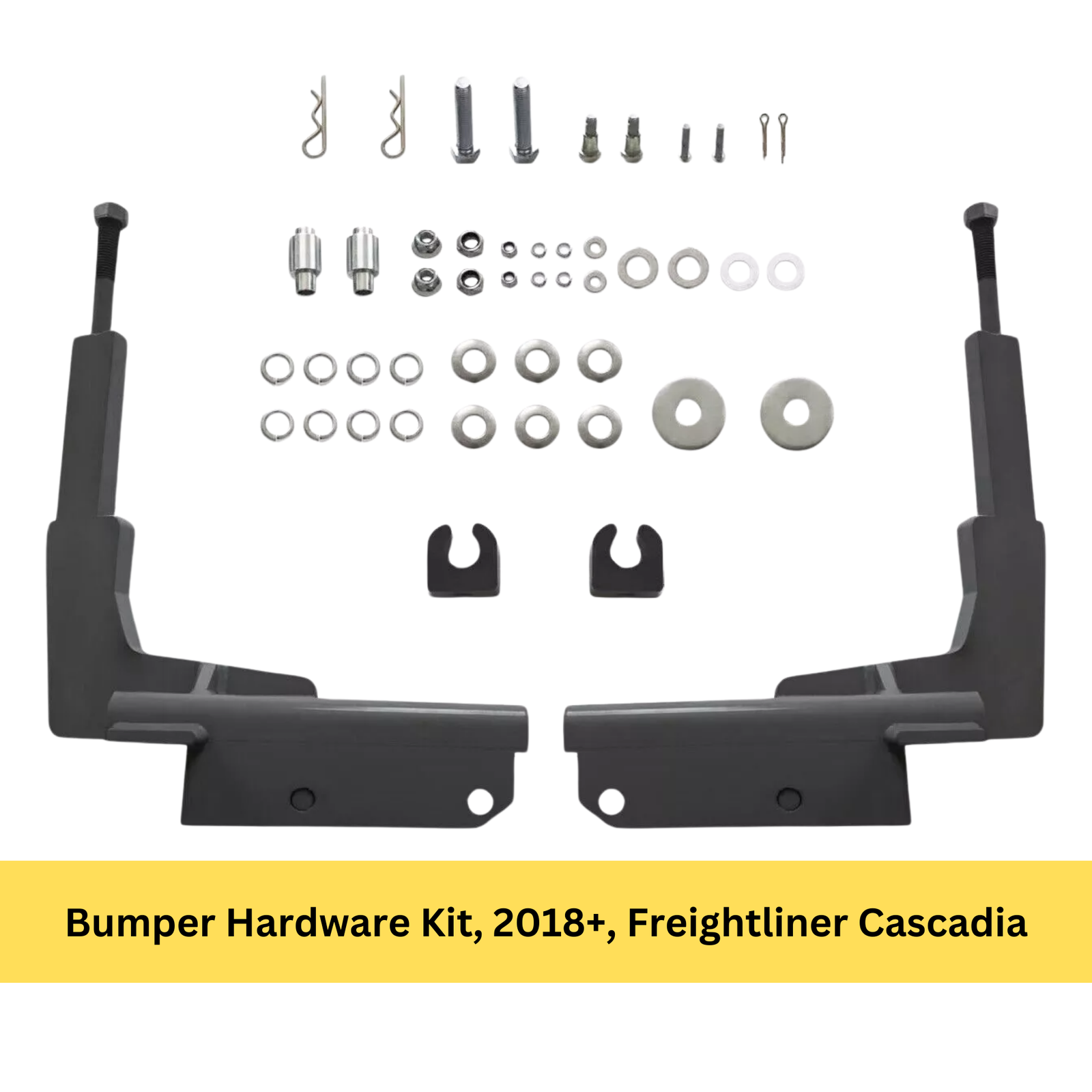 Bumper Hardware Kit, 2018+, Freightliner Cascadia