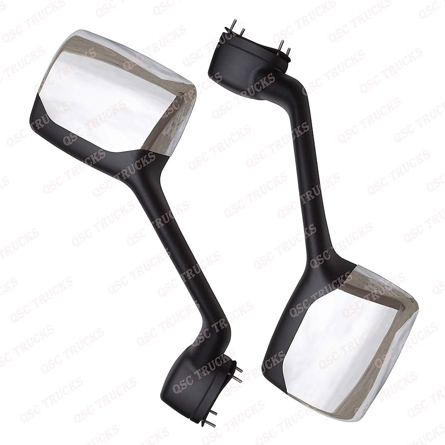 RH Mirror Complete Black for Peterbilt 579 2023