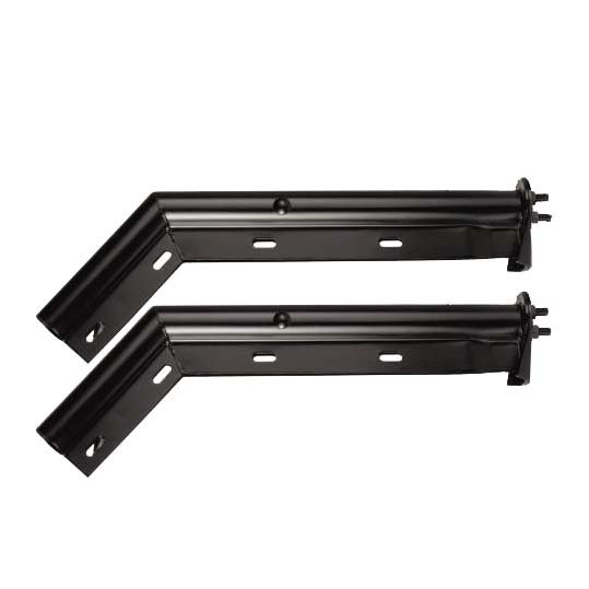 Mud Flap Hanger, Black 30", 1.25 CTC