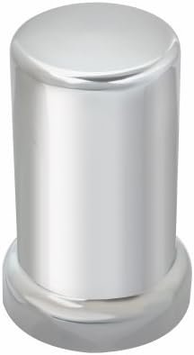 Lug Nut Cover, ABS Chrome Plastic, 33mm X 3-3/8"Push On