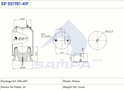 551191-KP Air Bag
