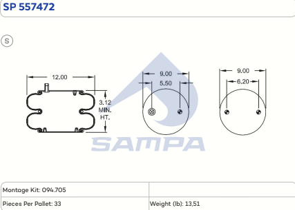 557472 Air Bag
