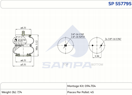 557795 Air Bag