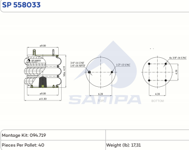 558033 Air Bag