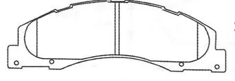 D1611T Disc Pad