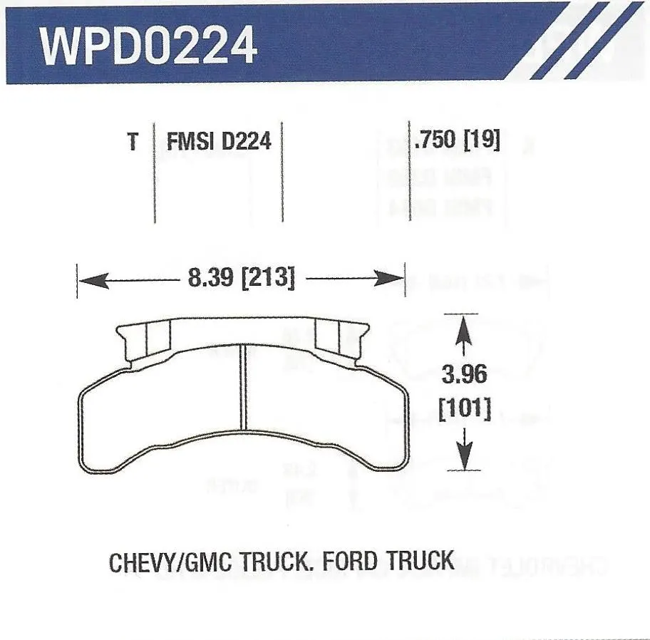 D224T Disc Pad