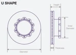 DWT029 Air Disc Rotor for New Flyer