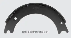 1308-E New Steel Brake Shoe or Brake Shoe Kit
