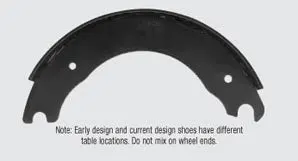 1308-Q New Steel Brake Shoe or Brake Shoe Kit